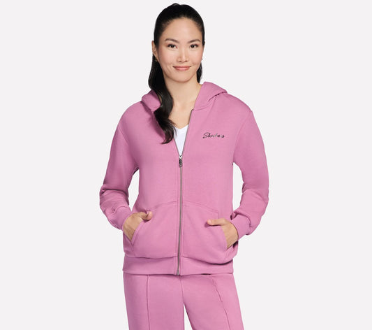 Skechers Women SKECH SWEATS Signature Full Zip Hoodie