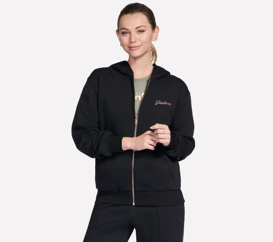 Skechers Women SKECH SWEATS Signature Full Zip Hoodie