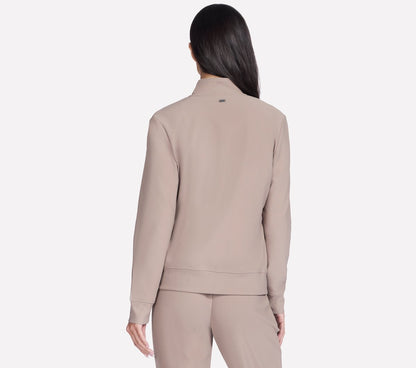 Skechers Women GO Luxe Rib Everyday Full Zip Jacket