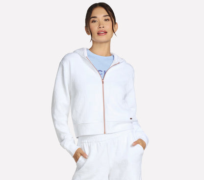 Skechers Women GO WALK Everywhere Diamond Full Zip Jacket