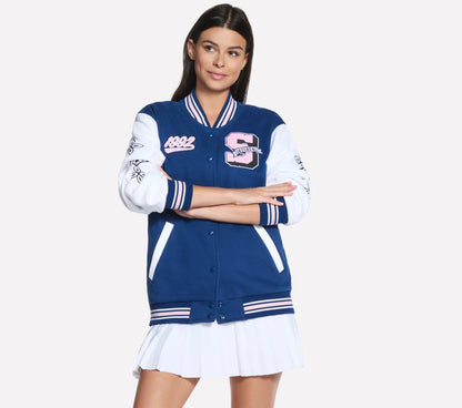 Skechers Women Varsity Jacket