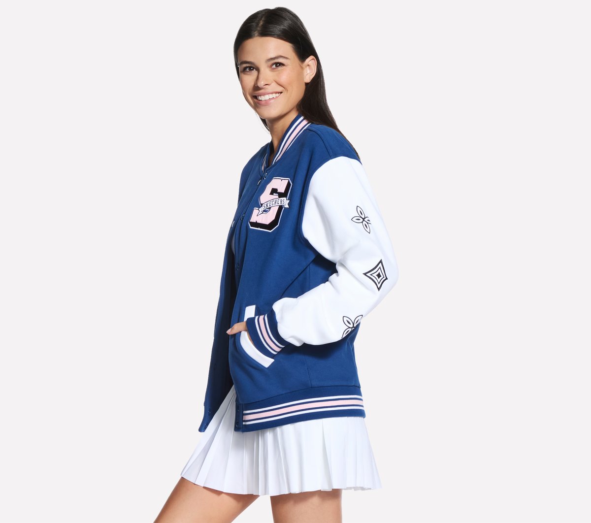Skechers Women Varsity Jacket
