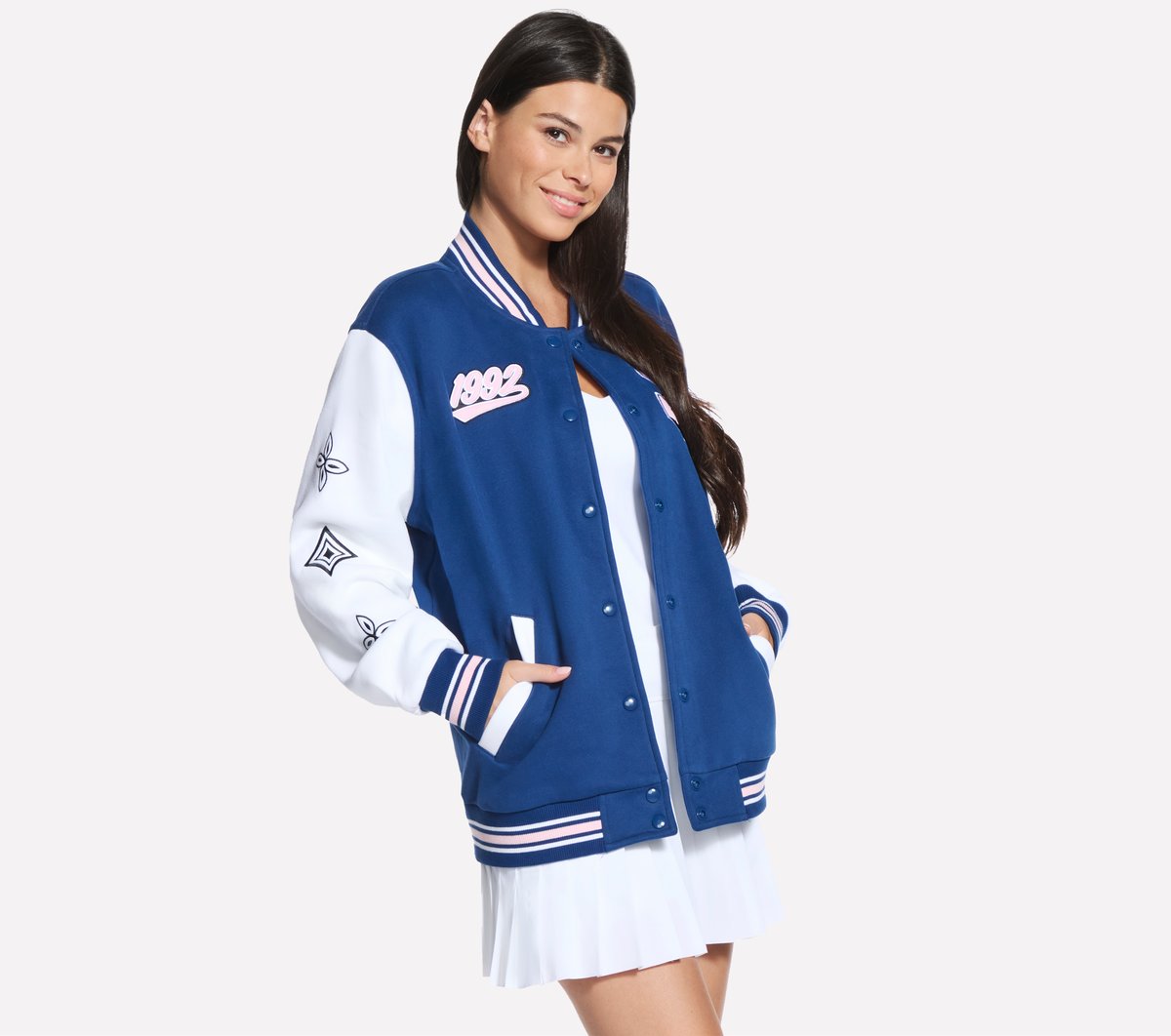 Skechers Women Varsity Jacket