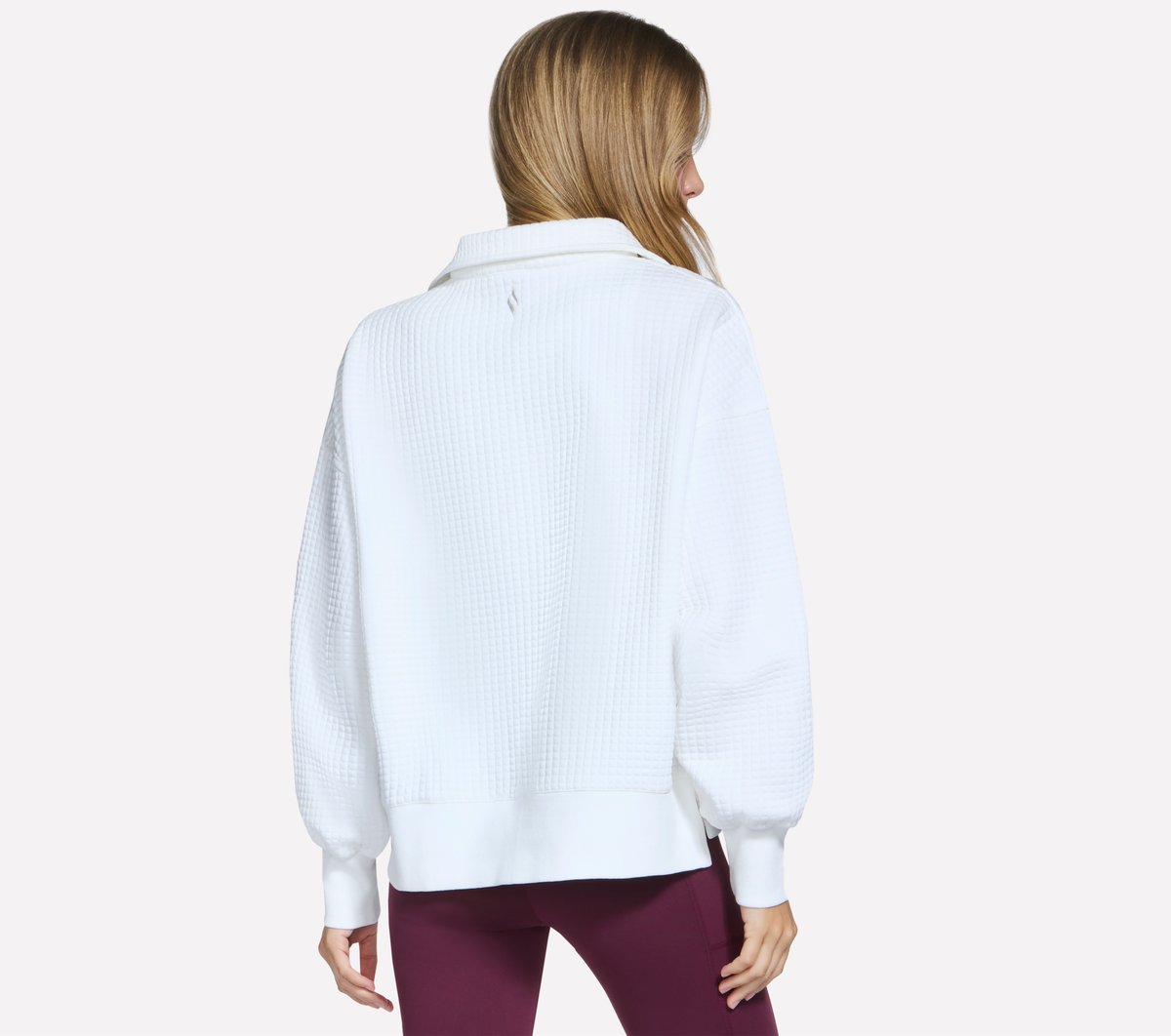 Skechers Women Downtown Cozy Fit Collared Long Sleeve