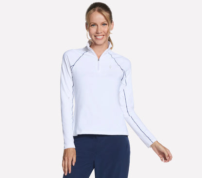Skechers Women Fairway Long Sleeve 1/4 Zip