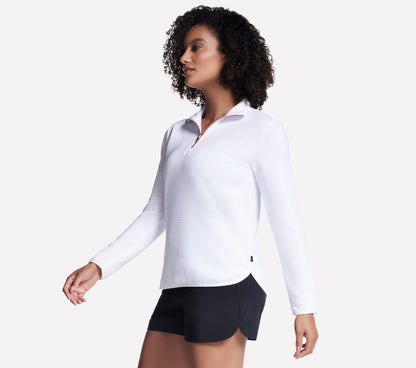 Skechers Women Soft Knit Ottoman 1/4 Zip