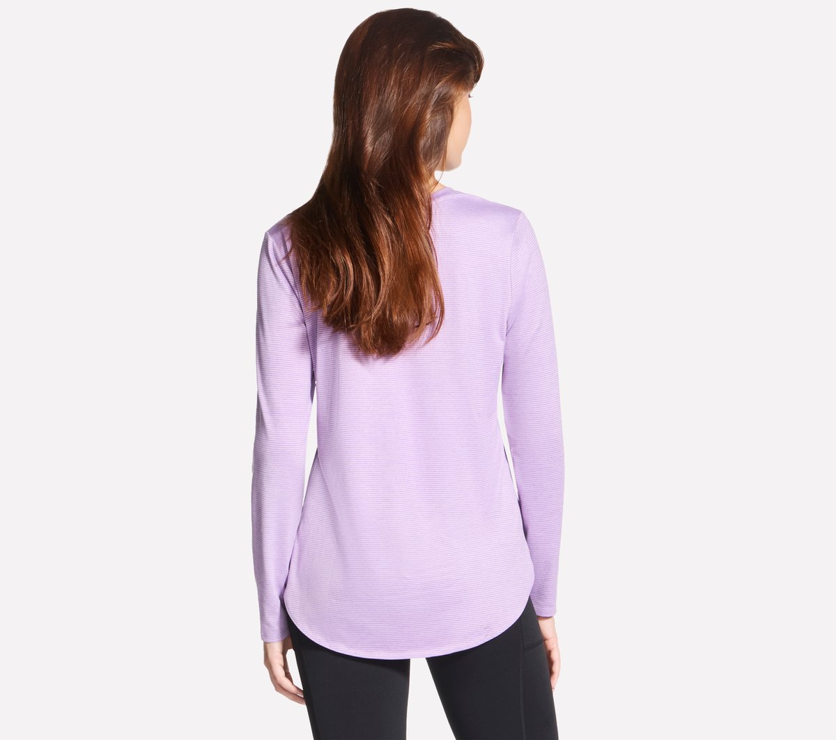 Skechers Women GO DRI Swift Stripe Long Sleeve