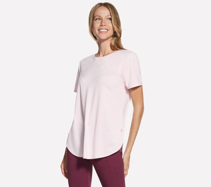 Skechers Women GO DRI Swift Stripe Tunic Tee
