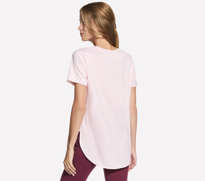 Skechers Women GO DRI Swift Stripe Tunic Tee