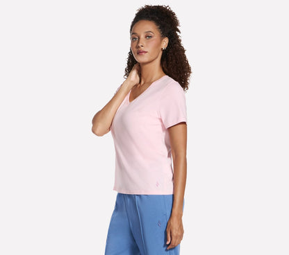 Skechers Women Pima V-Neck Tee