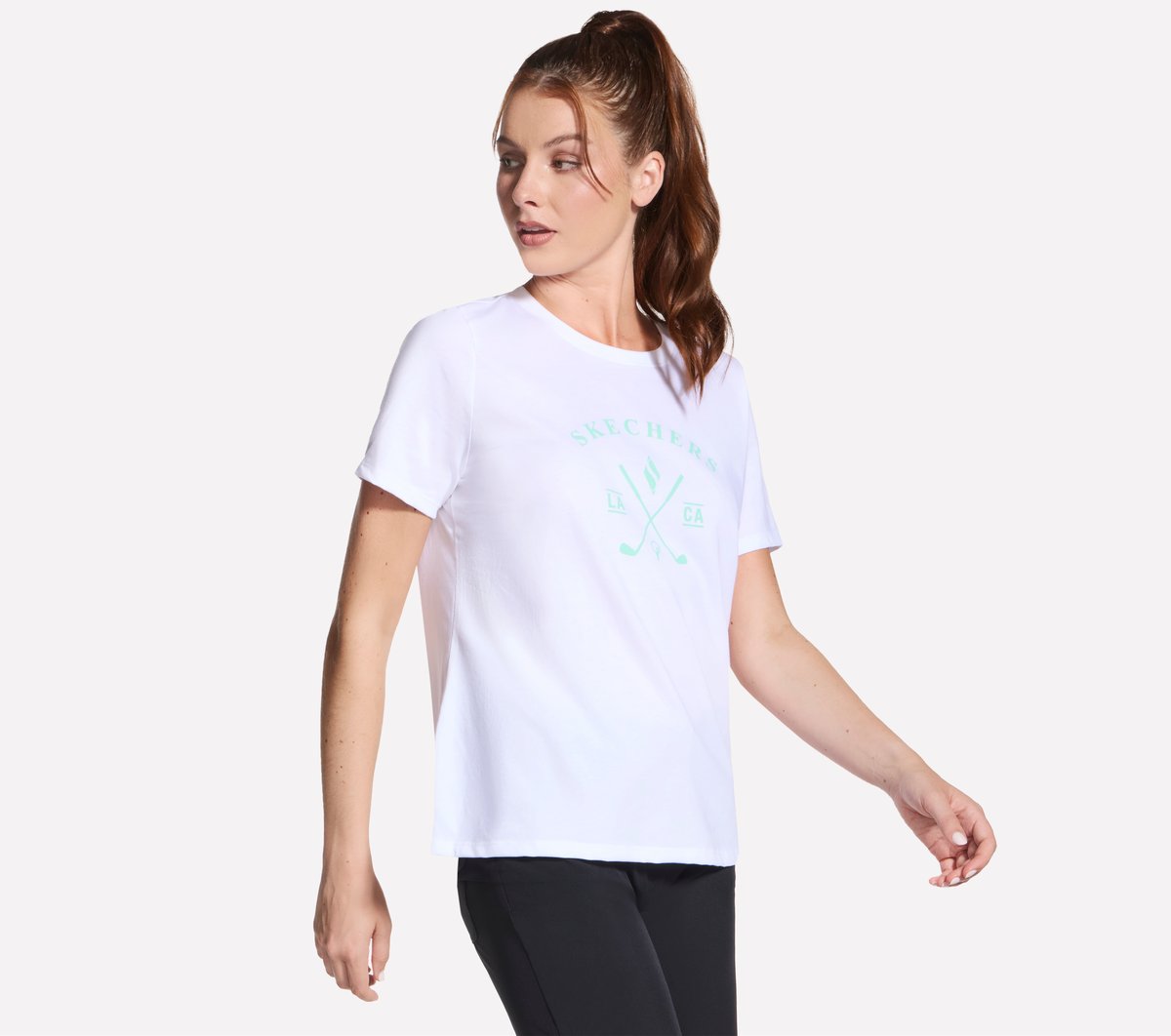 Skechers Women Tee Time Short Sleeve Tee