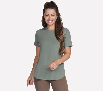 Skechers Women GO WALK Luxe Rib Tunic Tee