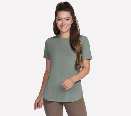 Skechers Women GO WALK Luxe Rib Tunic Tee