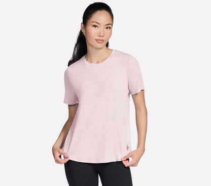 Skechers Women GO WALK Luxe Rib Tee