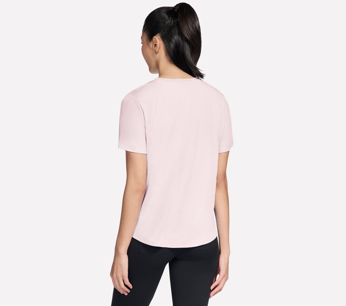 Skechers Women GO WALK Luxe Rib Tee