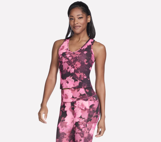 Skechers Women GO FLEX RIB Inbloom V-Neck Tank