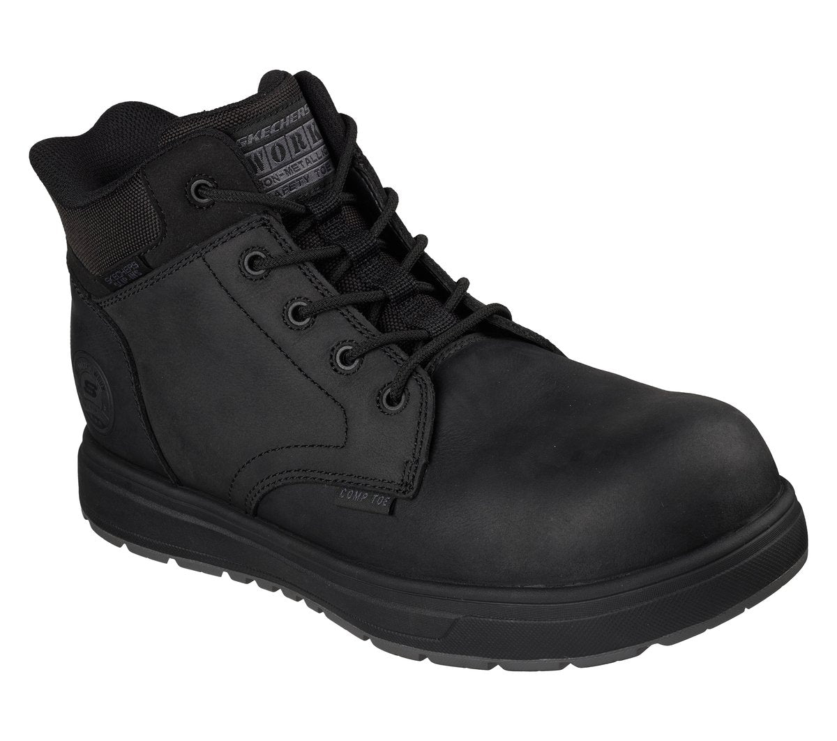 Skechers Men Slip-ins Work Safety Toe: Cliff