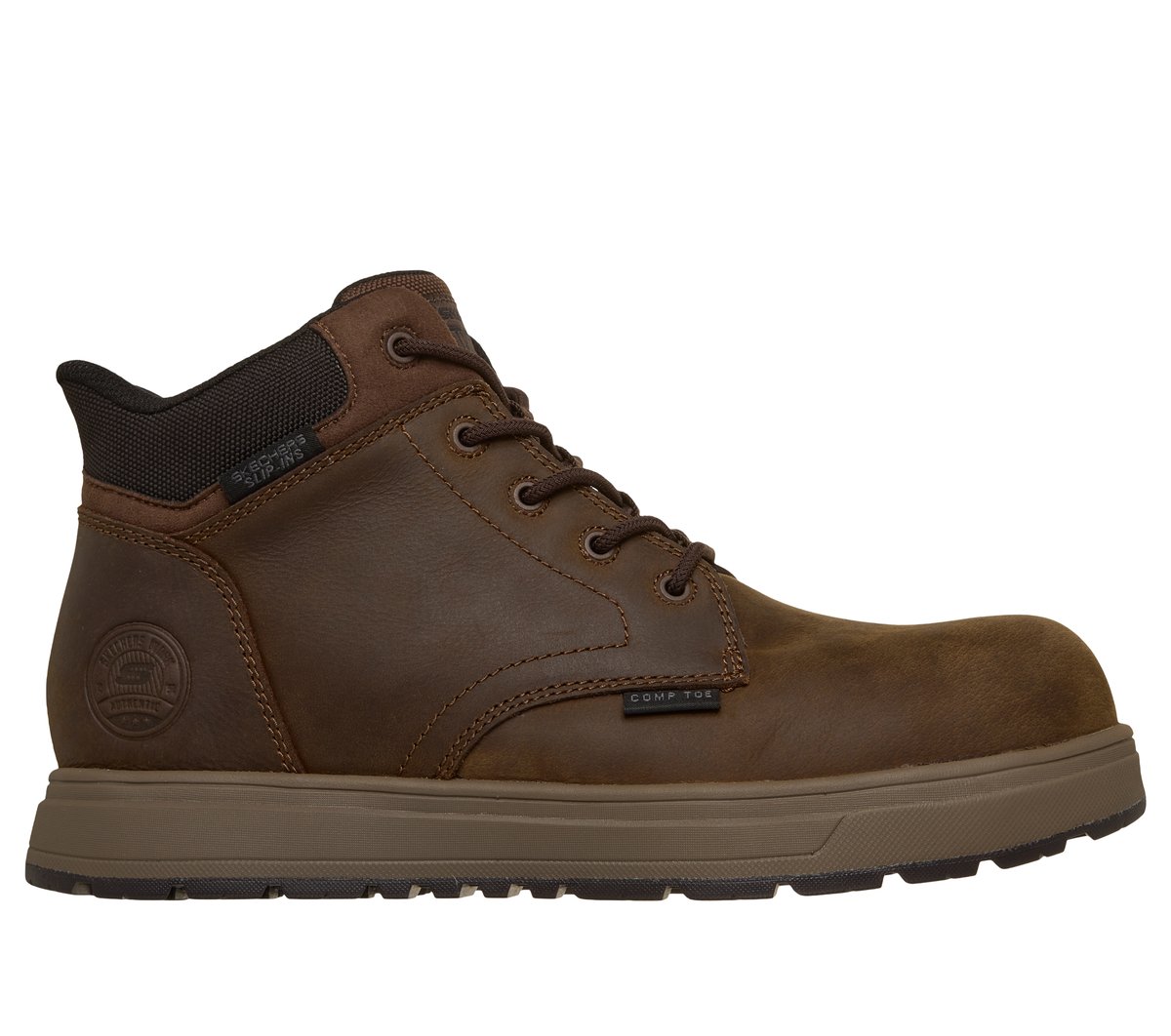 Skechers Men Slip-ins Work Safety Toe: Cliff