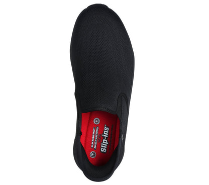 Skechers Men Slip-ins Work Slip-Resistant Relaxed Fit: D'Lux Walker - Joden