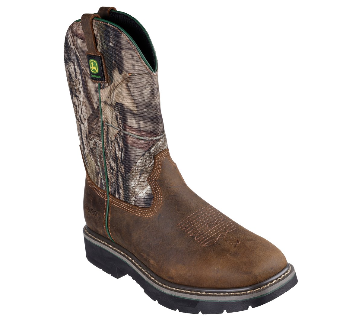 Skechers Men John Deere Waterproof: Rowood - Moss Burrow