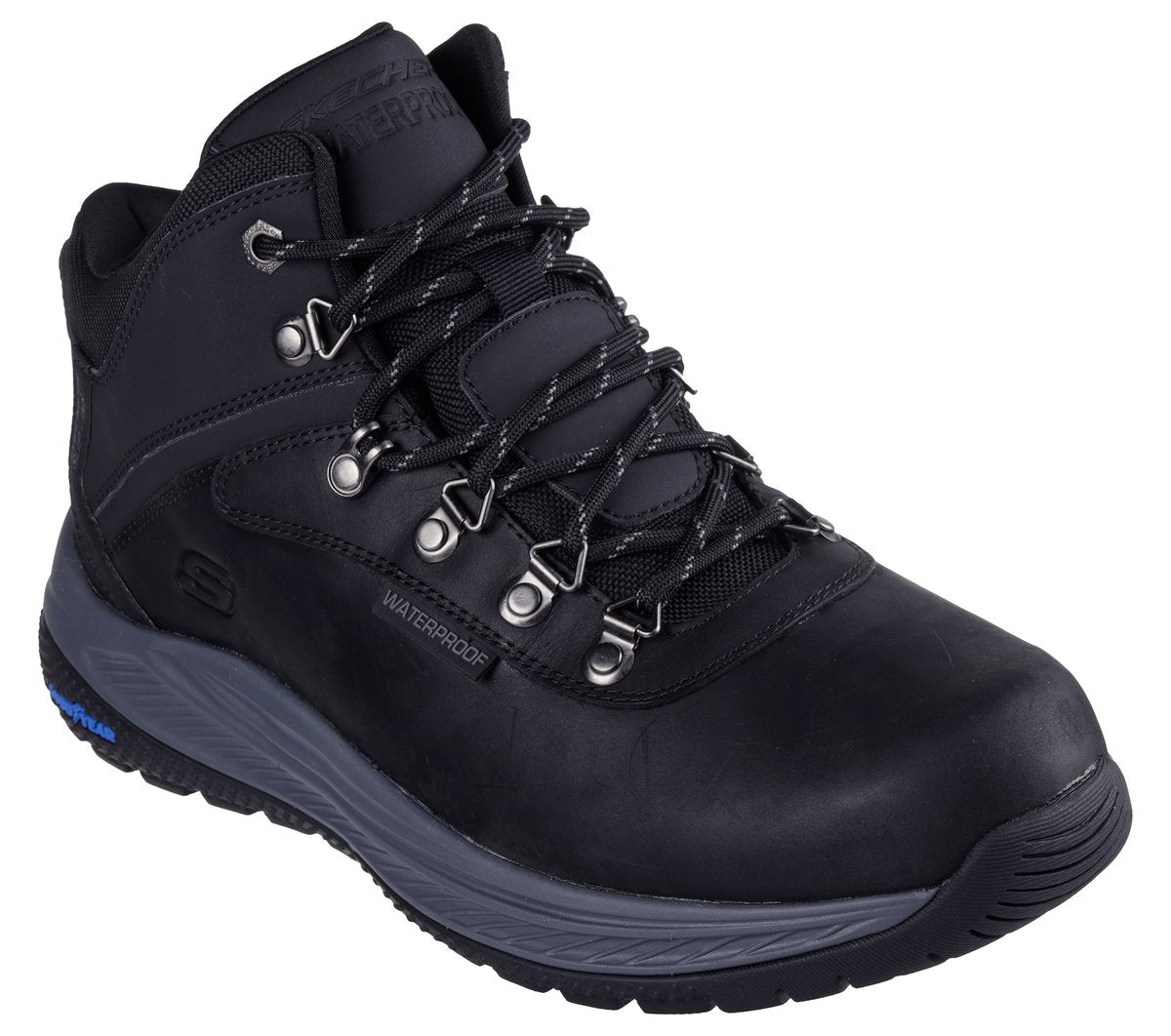 Skechers Men Slip-ins Waterproof Relaxed Fit: Meroe - Pikeman