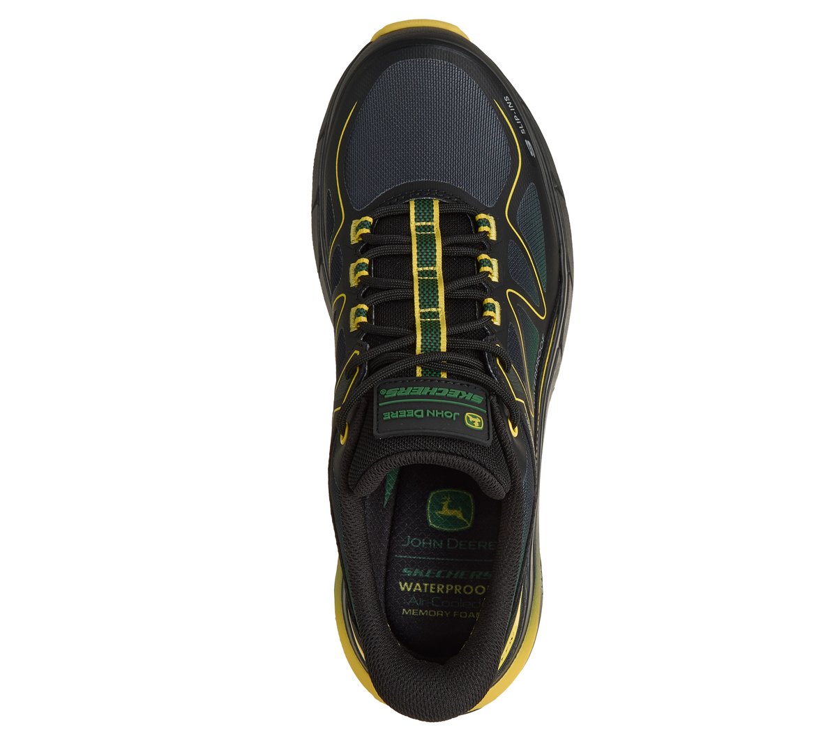 Skechers Men Slip-ins John Deere Waterproof Relaxed Fit: D'Lux Pro - Reel Cutting