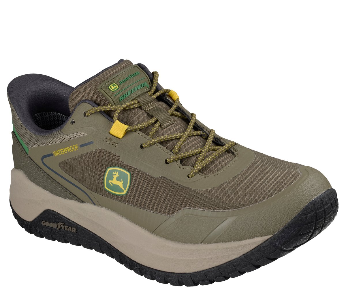 Skechers Men Slip-ins John Deere Waterproof: Badger - All Terrain