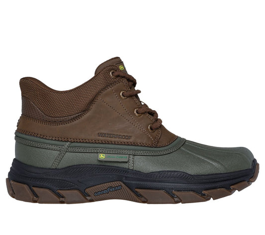 Skechers Men Slip-ins John Deere Waterproof Relaxed Fit: Respected - Swamper