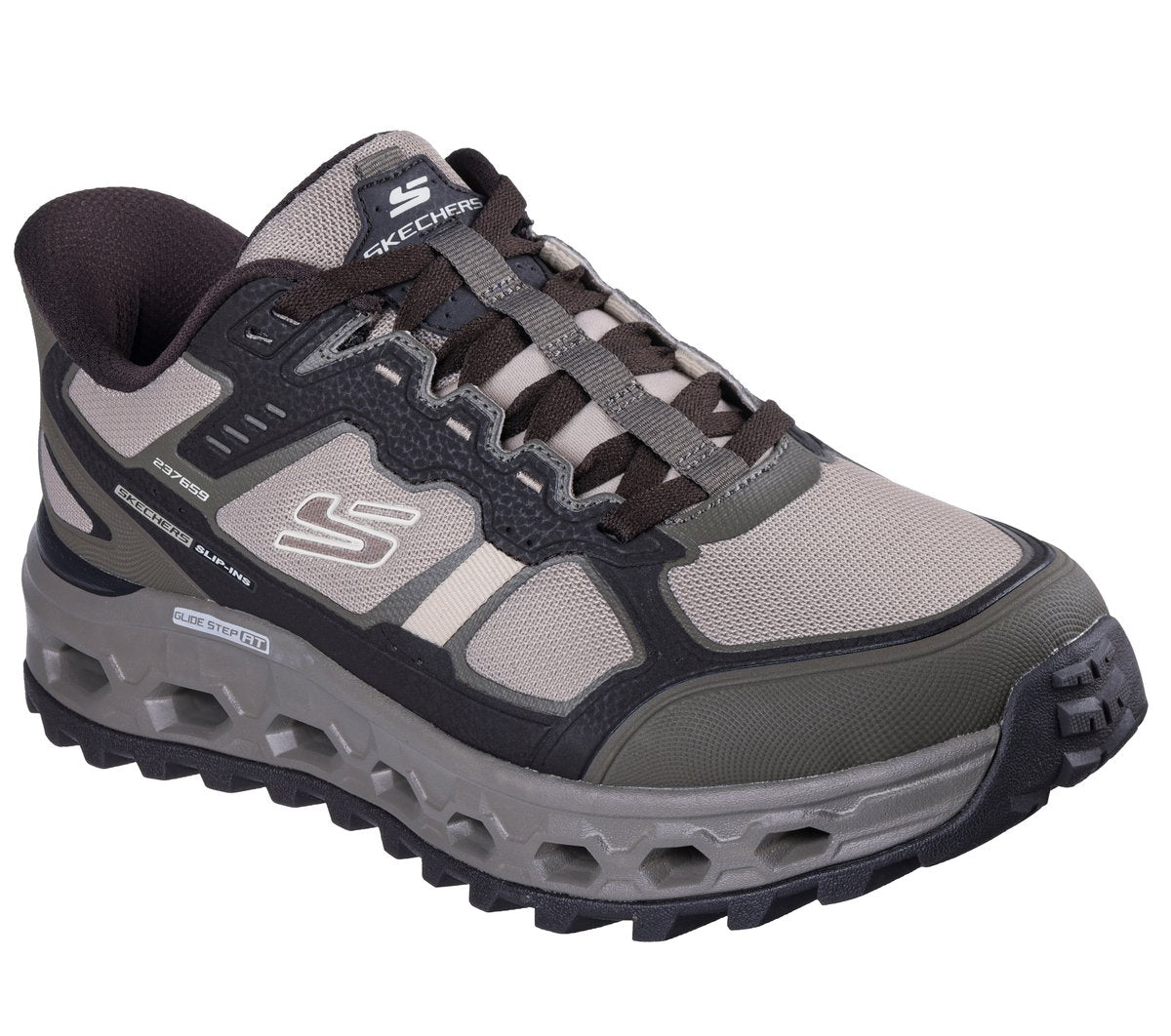 Skechers Men Slip-ins: Glide-Step All-Terrain - Rock Fence Creek