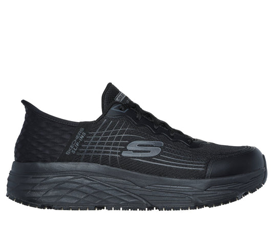 Skechers Men Slip-ins Work Slip-Resistant Relaxed Fit: Max Cushioning Elite - Remmal