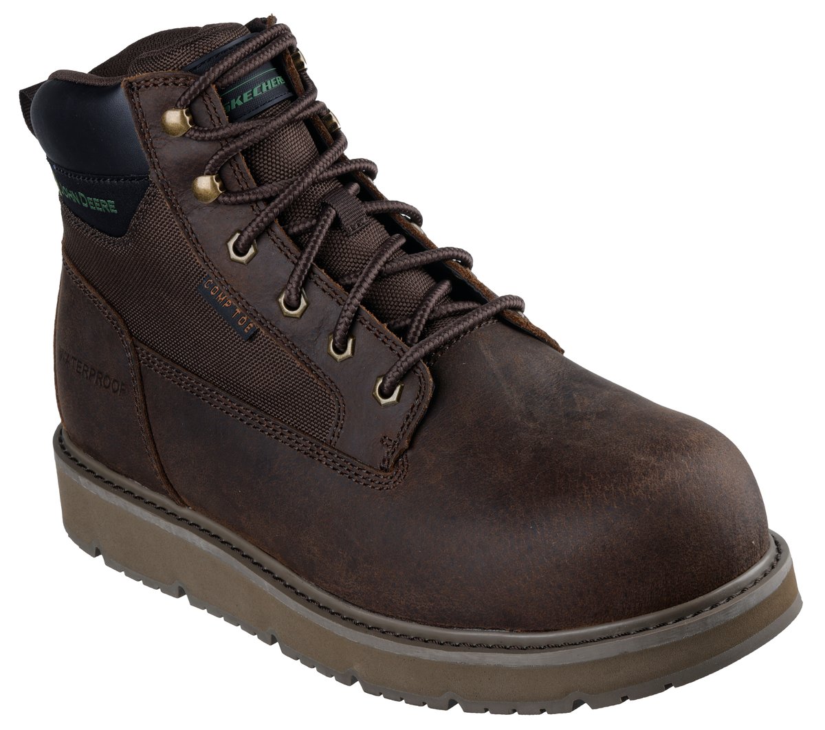 Skechers Men John Deere Waterproof: Flex-Wedge Ranger - Hollow Rapids