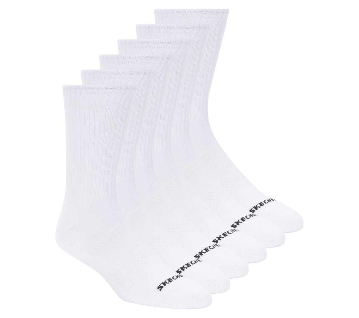 Skechers Men|Clothing 6 Pack Large Core Crew Socks