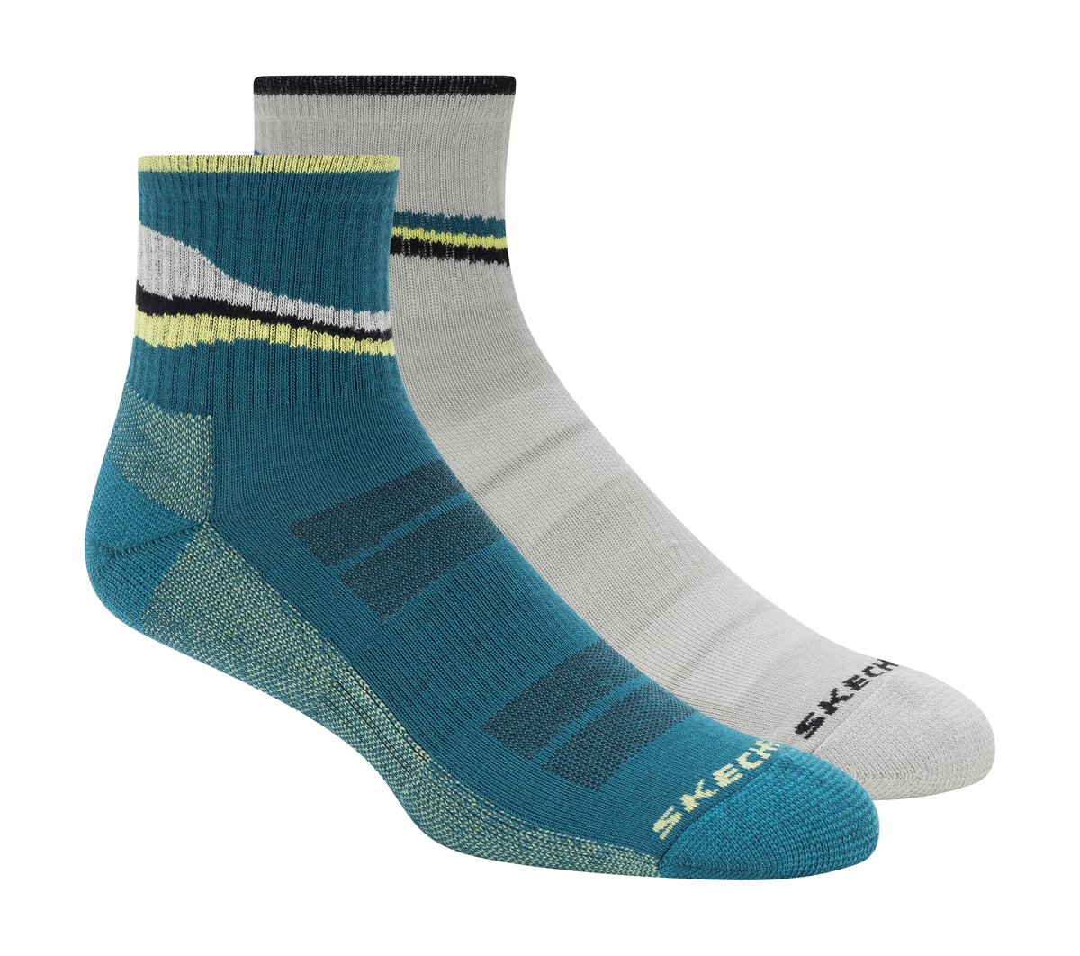 Skechers Men|Clothing 2 Pack Men's Quarter Trail Socks