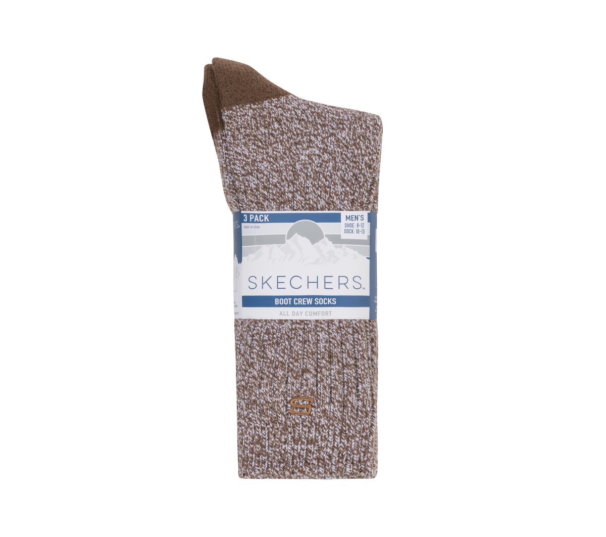 Skechers Men|Clothing Super Soft Boot Crew Socks - 3 Pack