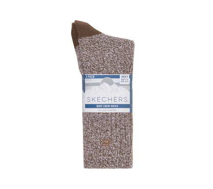 Skechers Men|Clothing Super Soft Boot Crew Socks - 3 Pack