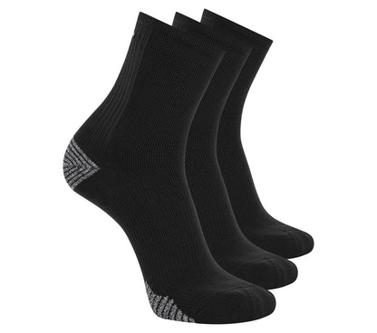 Skechers Men|Clothing 3 Pack Men's Performance Running High Quarter Socks