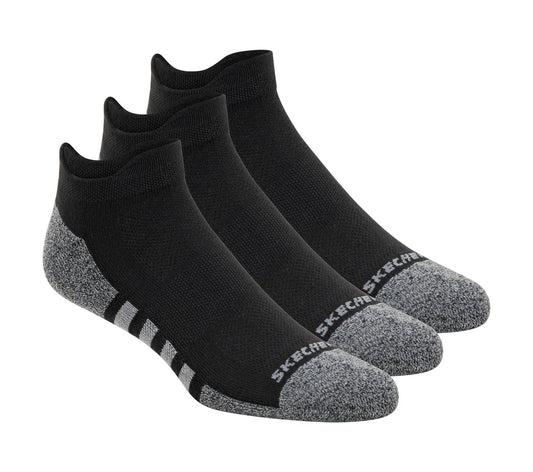 Skechers Men|Clothing Lowcut Heel Tab Work Socks - 3 Pack