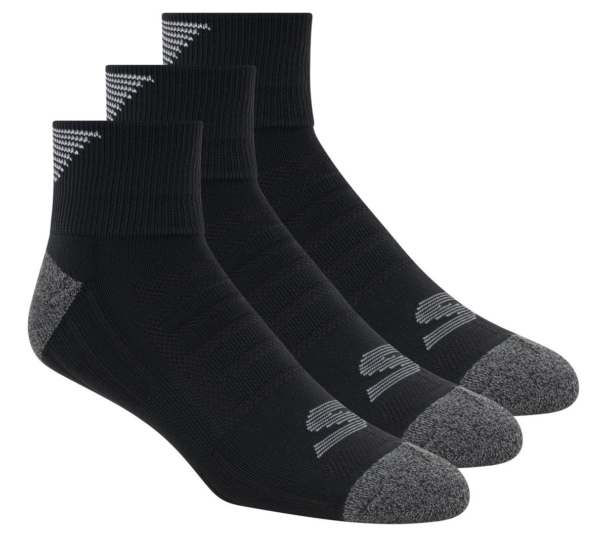 Skechers Men|Clothing 3 Pack Men's Half Terry Quarter Crew Socks