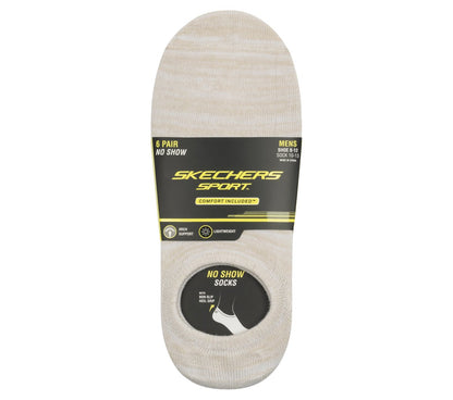 Skechers Men|Clothing 6 Pack Men's Sneaker Liner Socks