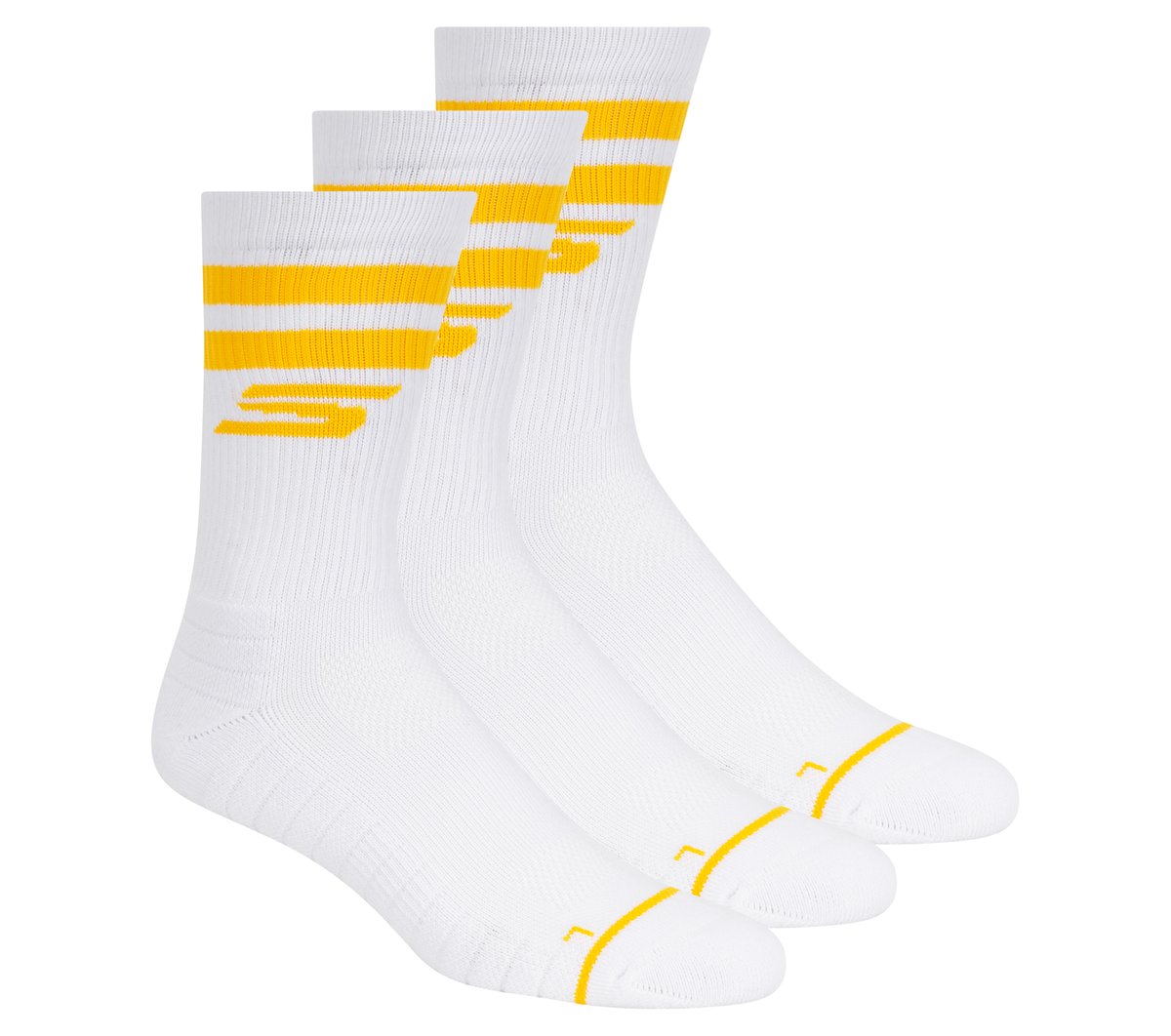 Skechers Men|Clothing 3 Pack Performance Pickleball Crew Socks