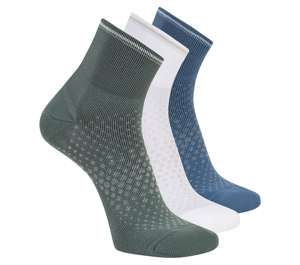 Skechers Men|Clothing 3 Pack Men's Performance Running Quarter Socks
