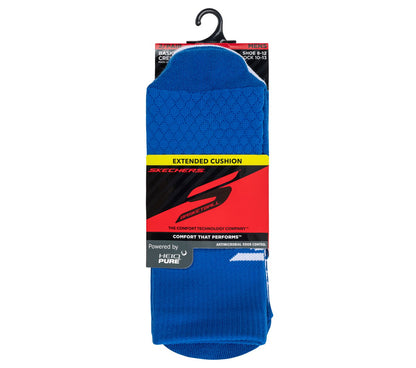 Skechers Men|Clothing 2 Pack Performance Basketball Crew Socks