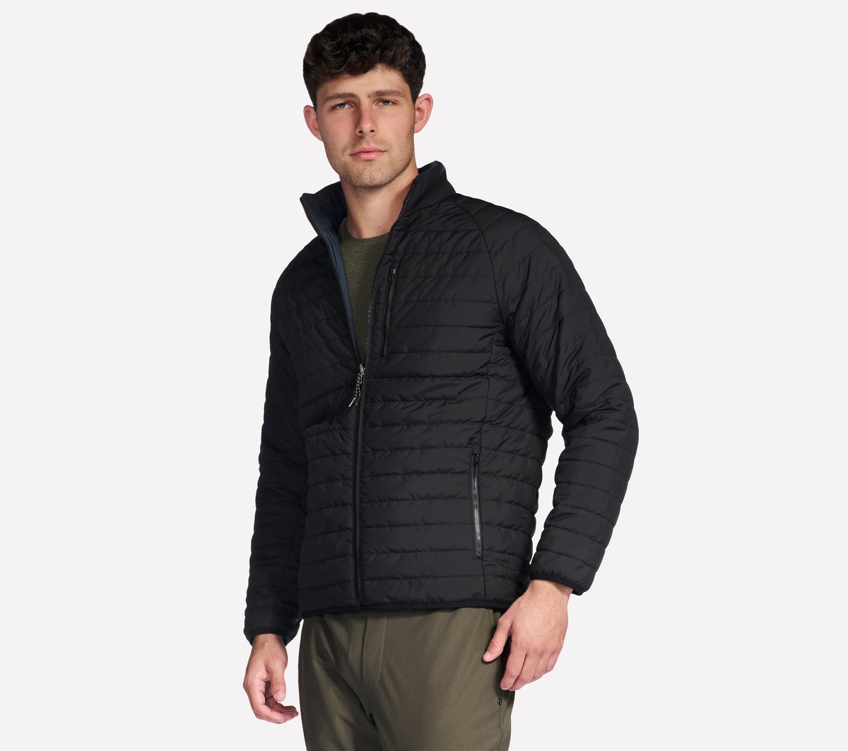 Skechers Men GO SHIELD Cozy Fit Altitude Reversible Jacket
