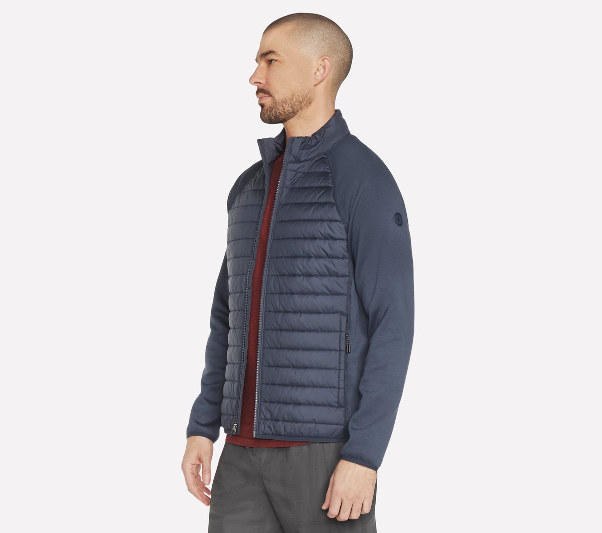Skechers Men Cozy Fit Hybrid Jacket 2.0