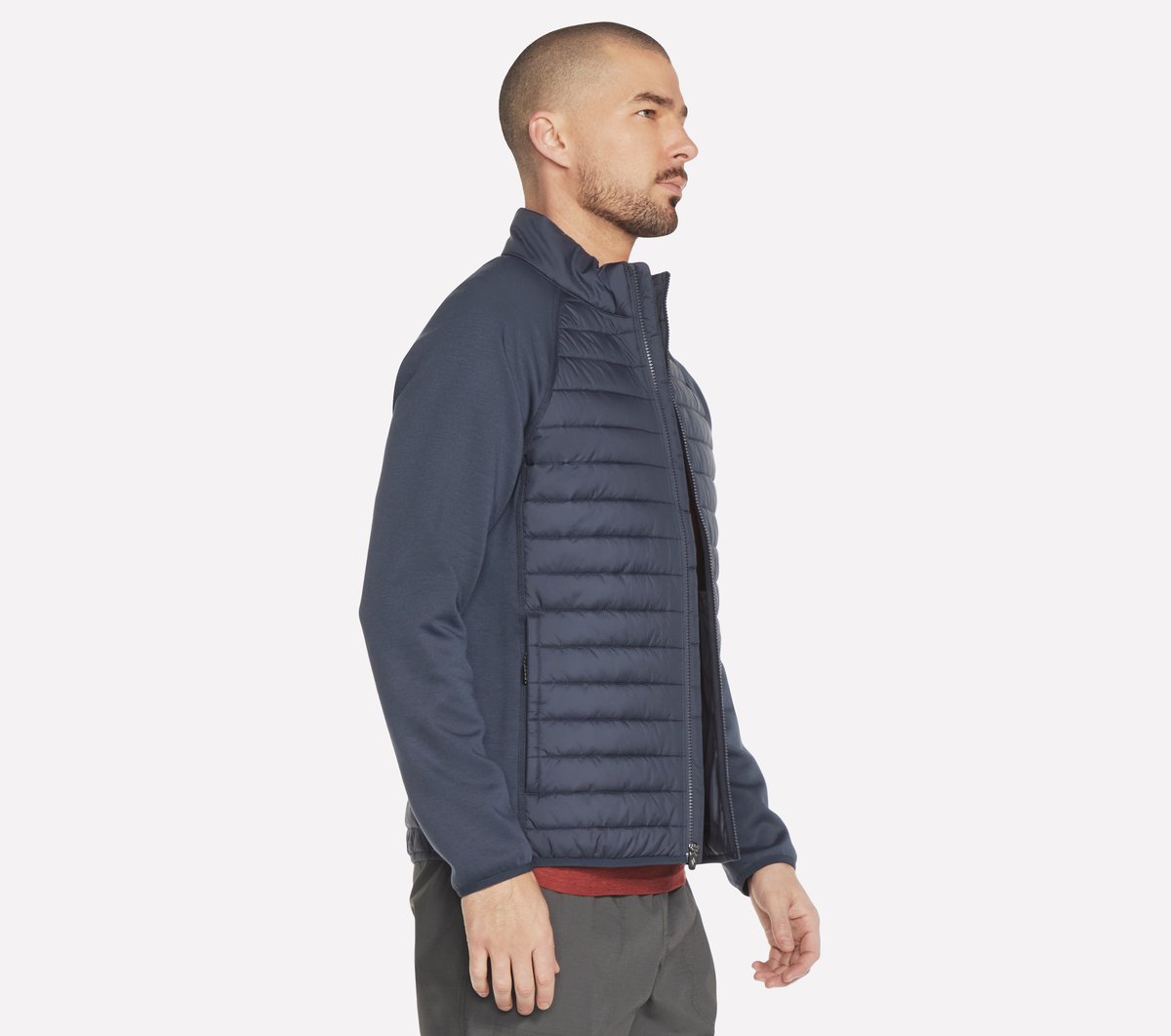 Skechers Men Cozy Fit Hybrid Jacket 2.0
