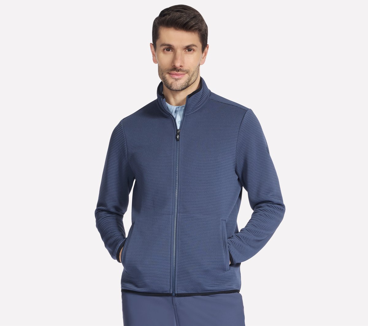 Skechers Men The Hoodless Hoodie Ottoman Jacket