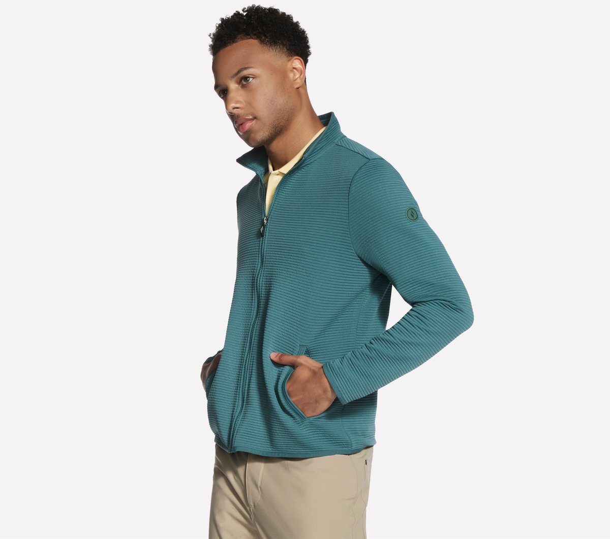 Skechers Men The Hoodless Hoodie Ottoman Jacket