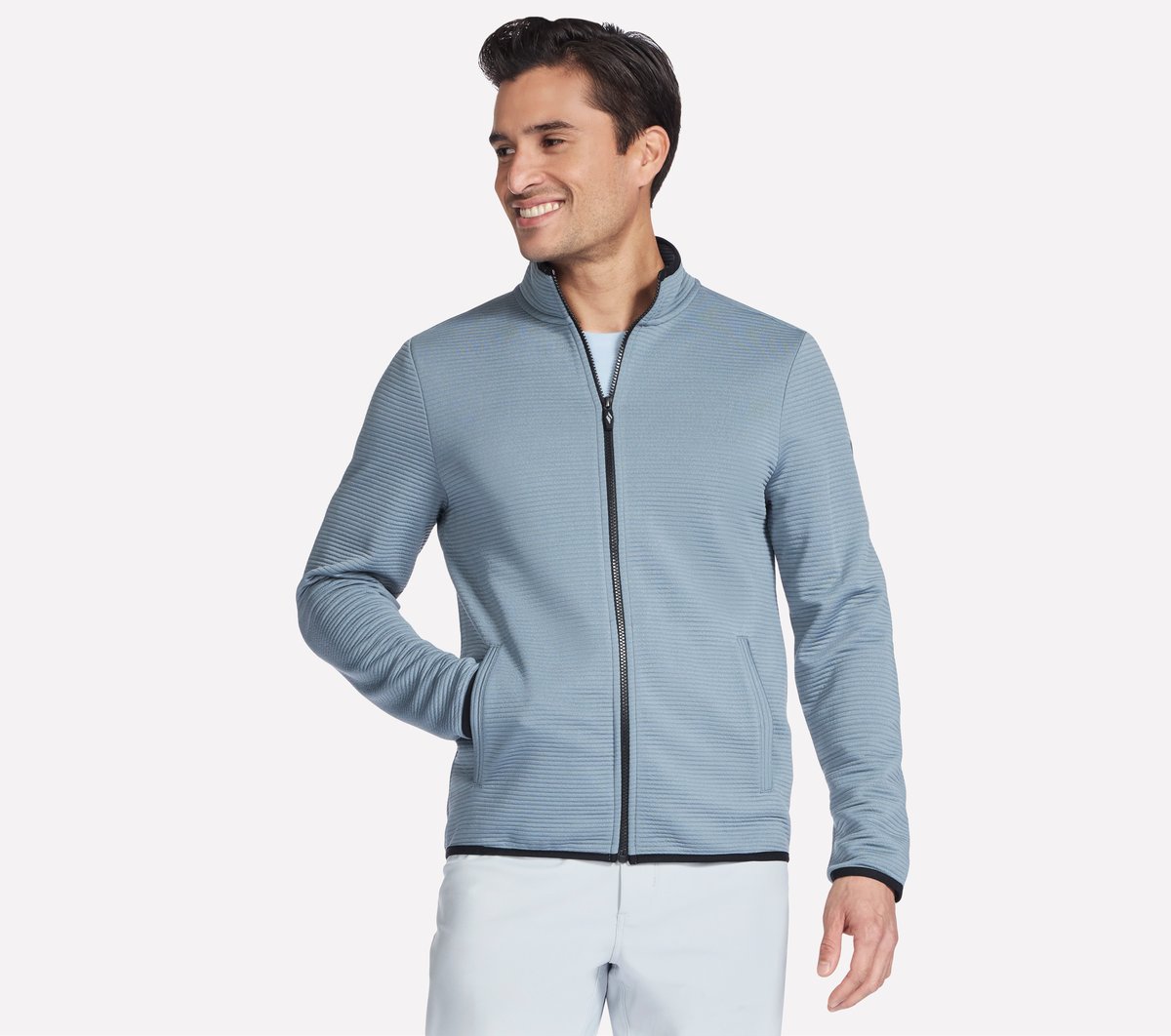 Skechers Men The Hoodless Hoodie Ottoman Jacket