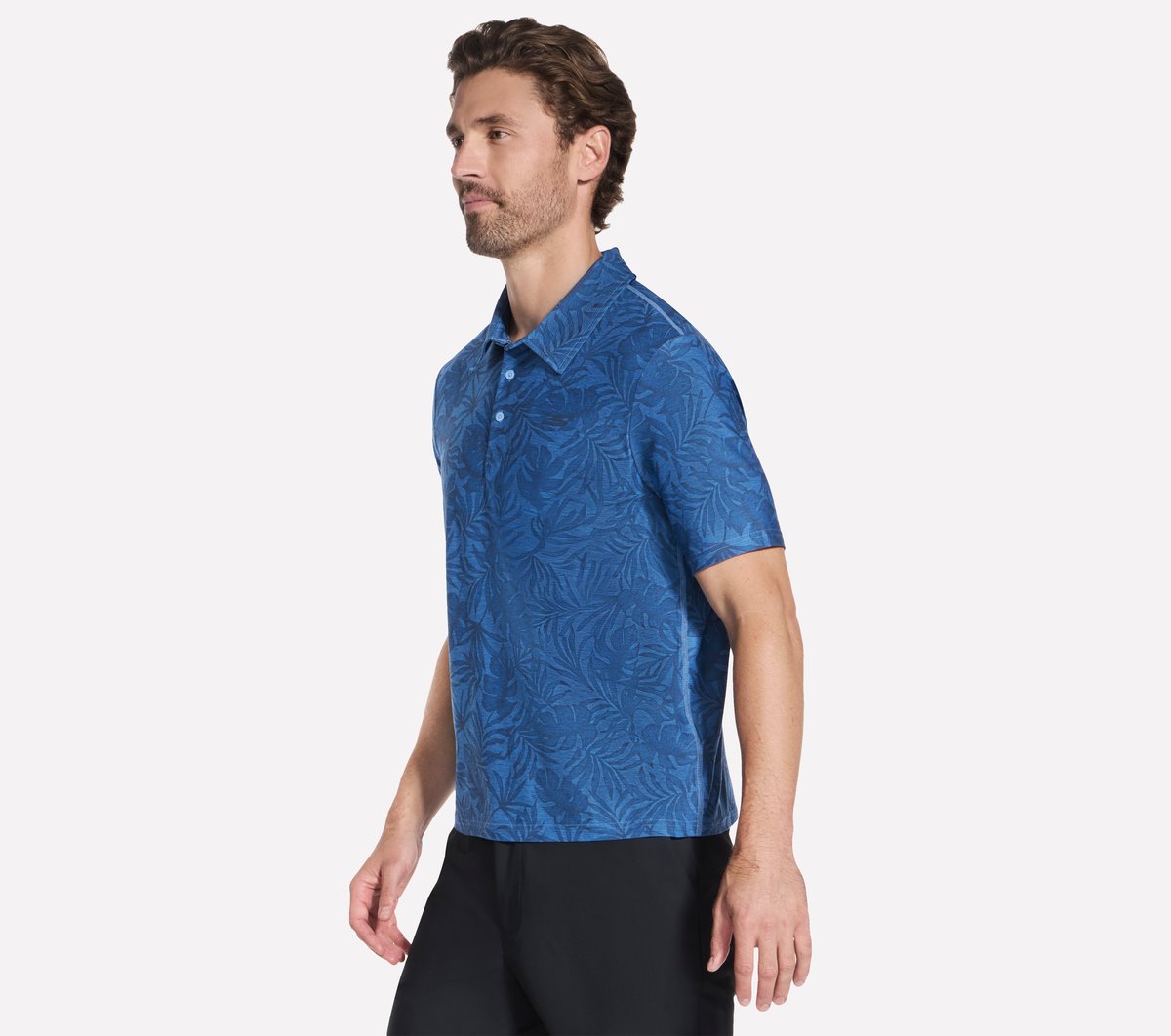 Skechers Men GO DRI All Day Printed Polo