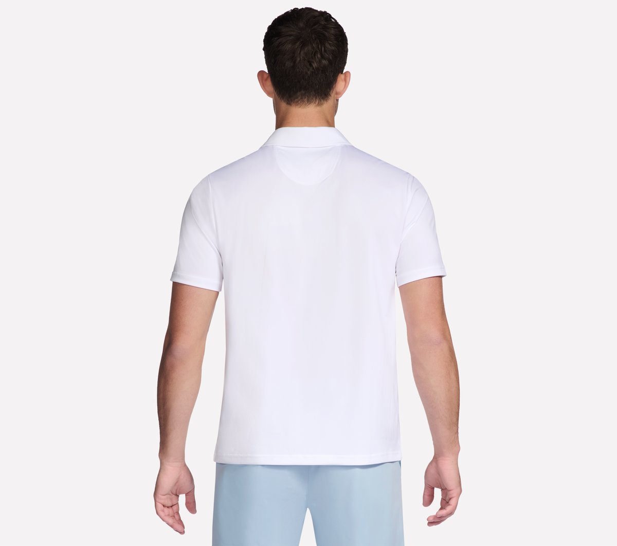 Skechers Men GO DRI Charge Palm Stripe Polo